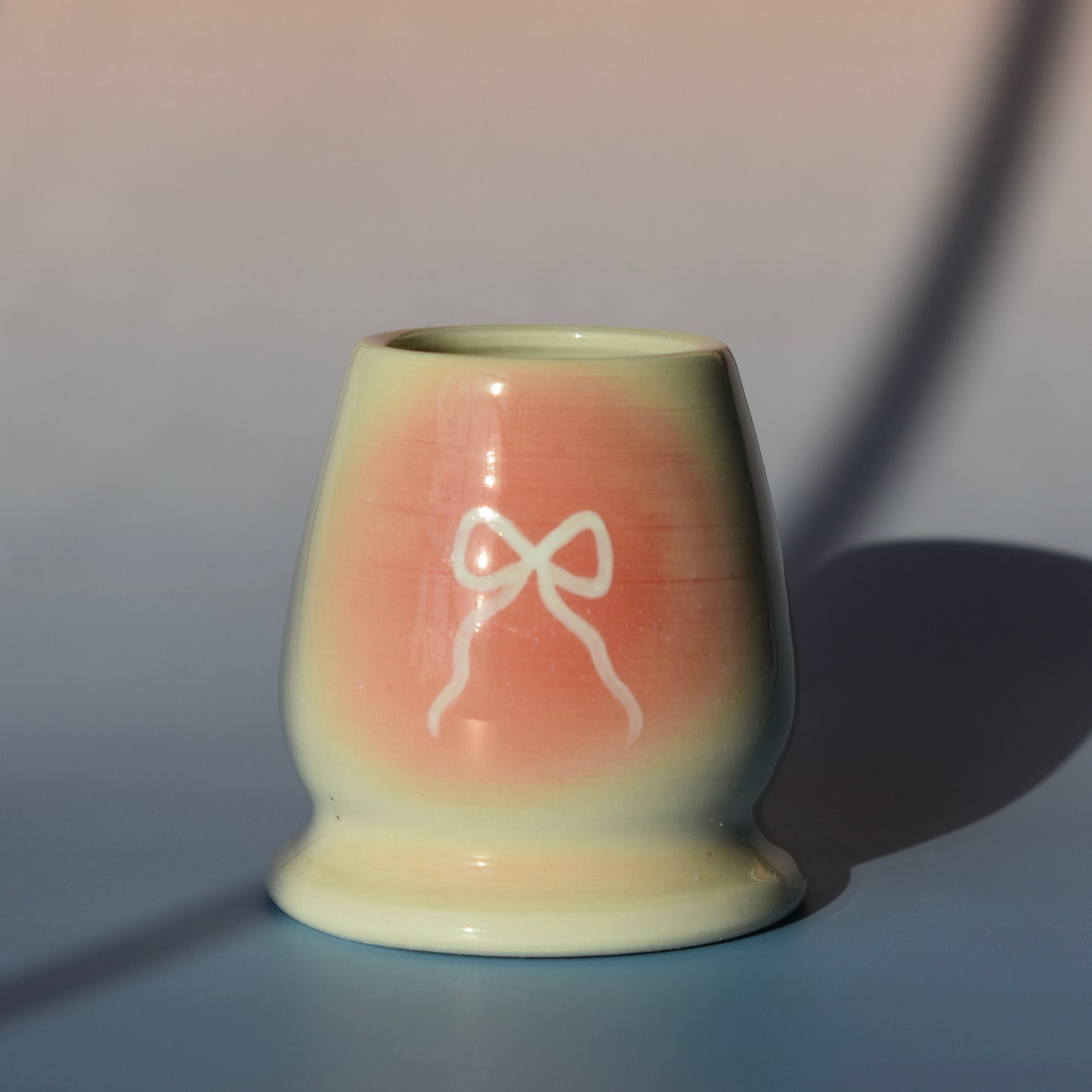 Plaid Pink Matcha Bowl & Chawan Whisk Holder