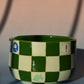 Checkered Crossing Matcha Bowl